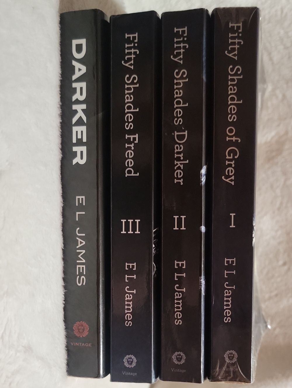 Fifty Shades Series by. E.L. James / Paperback Erotic Romance Books